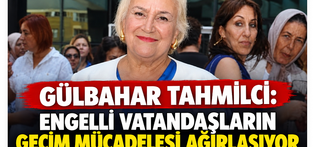 “ENGELLİ VATANDAŞLARIN GEÇİM MÜCADELESİ AĞIRLAŞIYOR”