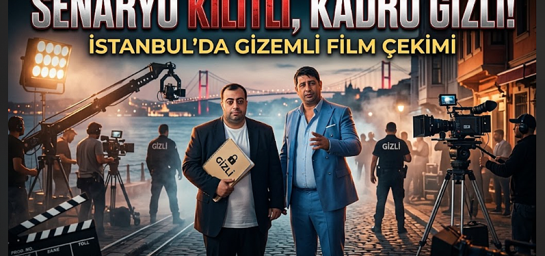 SENARYO KİLİTLİ, KADRO GİZLİ! İSTANBUL’DA GİZEMLİ FİLM ÇEKİMİ