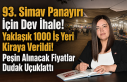 93. Simav Panayırı İçin Dev İhale! Yaklaşık...