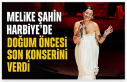 Melike Şahin, Harbiye’de Doğum Öncesi Son Konserini...