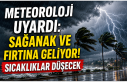 Meteoroloji Uyardı: Sağanak ve Fırtına Geliyor!...