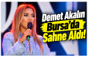 Demet Akalın Bursa’da Sahne Aldı! Kahve Festivali’ne...