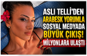 ASLI TELLİ’DEN ARABESK YORUMLA SOSYAL MEDYADA BÜYÜK...
