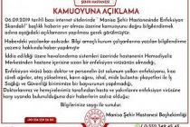 Şehir Hastanesi yönetiminden açıklama geldi