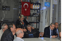 Salihlili şehidin evine Türk Bayrağı asıldı