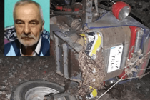 Oduna gitti traktör devrildi can verdi