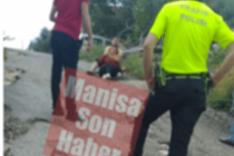 Son Dakika! Demirci'de Olay! Eşinin boğazına cam parçası dayayarak rehin aldı !