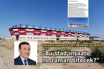 Eski Başkandan dikkat çeken açıklama! Bu stat inşaatı ne zaman bitecek?