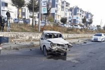 Yer: Demirci Otomobil Hurdaya Döndü 1 Kişi Hafif Yaralandı
