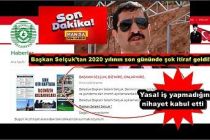 Başkan Selçuk’tan 2020 yılının son gününde şok itiraf geldi! Yasal iş yapmadığını nihayet kabul etti
