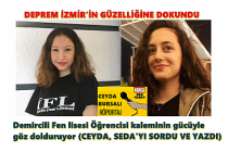 Ceyda, Seda'yı sordu ve yazdı! Demircili Fen Lisesi Öğrencisi Kaleminin Gücüyle Dikkat Çekiyor