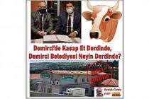 Mustafa Temiz Yazdı! Demirci'de Kasap Et Derdinde, Demirci Belediyesi Neyin Derdinde?