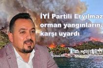 İYİ Partili Eryılmaz, orman yangınlarına karşı uyardı