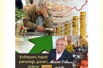Enflasyon, hayat pahalılığı, güven, istikrar / Ahmet Orhan Yazdı...