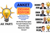 AK Parti'de Pazar günü Temayül Yoklaması Var! Demirci'de nabzı Manisa Son Haber tutuyor!