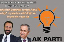 Arınç'ların Demircili sevgisi, "ithal aday", siyasetin nankörlüğü ve seçmenin kızgınlığı / Mustafa Temiz Yazdı