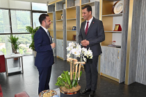 Vestel CEO’su Güler’den Başkan Zeyrek’e Ziyaret