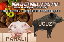 Domuz eti daha pahalı! Neden domuz eti kullandılar? sorusunu resmi olarak domuz eti satışı yapan bir firma yetkilisi açıkladı