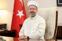 Diyanet İşleri Başkanı Erbaş'tan üç aylar mesajı