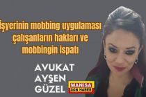 Avukat Ayşen Güzel  Yazılarıyla Manisa Son Haber'de ! İşte İlk Yazısı