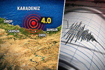 Karadeniz Açıklarında 4.0 Büyüklüğünde Deprem