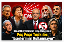 Sanat Dünyasından Kılıçdaroğlu’na Peş Peşe Tepkiler: “Eserlerimizi Kullanmayın”