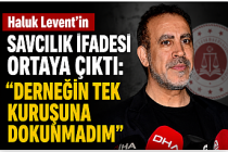 Haluk Levent'in Savcılık İfadesi Ortaya Çıktı: "Derneğin Tek Kuruşuna Dokunmadım"