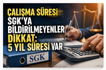 Çalışma Süresi SGK'ya Bildirilmeyenlere Kritik Uyarı: Hak Kaybı Yaşamayın, 5 Yıllık Süreyi Kaçırmayın