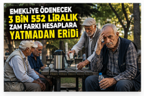 Emekliye Ödenecek 3 Bin 552 Liralık Zam Farkı Hesaba Yatmadan Eridi