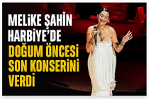 Melike Şahin, Harbiye’de Doğum Öncesi Son Konserini Verdi