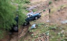 Yağışlı havada kaydı, şarampole uçtu 1 kişi yaralandı