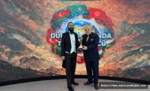 Akif Manaf’a “Türk Dünyası Barış Ödülü”