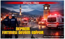 Simav'da Deprem Fırtınası Devam Ediyor