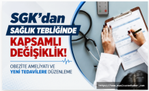 SGK'dan Sağlık Tebliğinde Kapsamlı Değişiklik! Obezite Ameliyatı ve Yeni Tedavilere Düzenleme