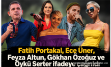 Fatih Portakal, Ece Üner, Feyza Altun, Gökhan Özoğuz ve Öykü Serter ifadeye çağrıldı