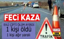 Feci kaza! Evli çifti ölüm ayırdı