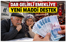 Dar Gelirli Emeklilere Yeni Destek Modeli