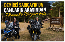 Demirci Sarıçayır’da Çamların Arasından Flamenko Rüzgârı Esti