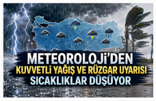 Meteoroloji’den kuvvetli yağış ve rüzgar uyarısı: Sıcaklıklar düşüyor