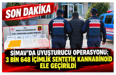 SON DAKİKA! Simav’da Uyuşturucu Operasyonu: 3 Bin 648 İçimlik Sentetik Kannabinoid Ele Geçirildi