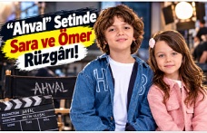 “Ahval” Setinde Sara ve Ömer Rüzgârı! Minik Yıldızlar Usta Oyunculardan Tam Not Aldı