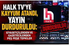 Halk TV’ye Kayyum Atandı, Yayın Durduruldu: Siyasetçilerden ve Gazetecilerden Peş Peşe Tepkiler