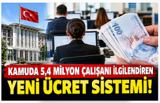 Kamuda 5,4 Milyon Çalışanı İlgilendiren Yeni Ücret Sistemi! Maaşlar Yeniden Düzenlenecek