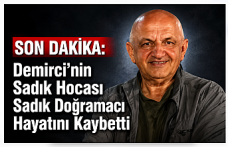 SON DAKİKA ! Demircililerin Sadık Hocası, Sadık Doğramacı Kalp Krizi geçirdi Vefat etti