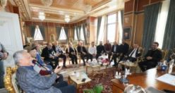 GAZETECİLER CEMİYETİ’NDEN BAŞKAN BALABAN’A ZİYARET