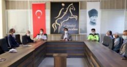 Demirci Kaymakamı Kaya, Muhtarlarla Bir Araya Geldi