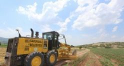 Saruhanlı Belediyesinden Arazi Yollarında Kış Bakımı