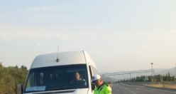 Öğrenci ve işçi servislerine denetim! 6  araç trafikten men edildi