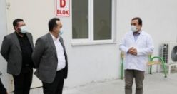 Akhisar Belediyesi'nden koronavirüs tespit merkezine konteyner desteği