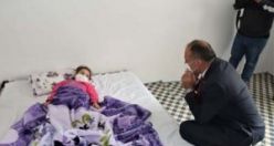 Başkan Akın’dan Minik Zeynep’e Ziyaret